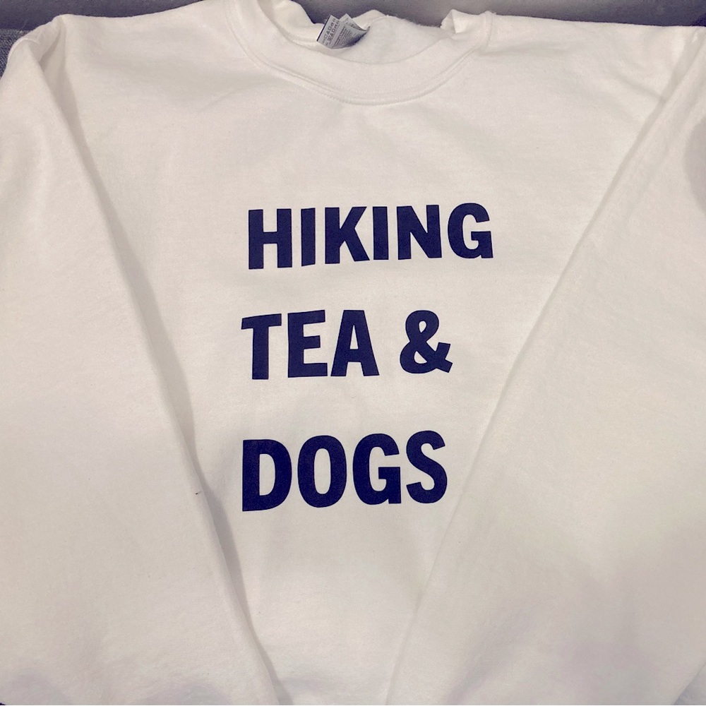 3/$20!! Brand new white women’s sweatshirt - size medium